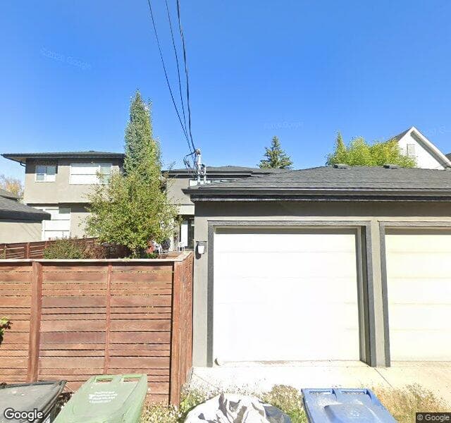 Street view of 1841 Broadview Road NW, Calgary