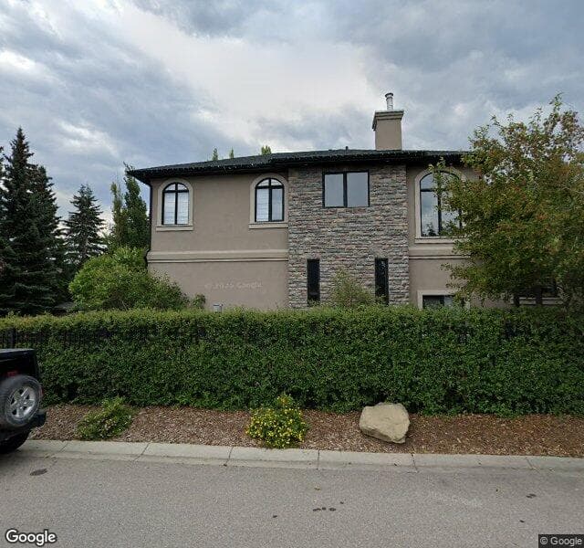 Street view of 167 Aspen Meadows Place SW, Calgary