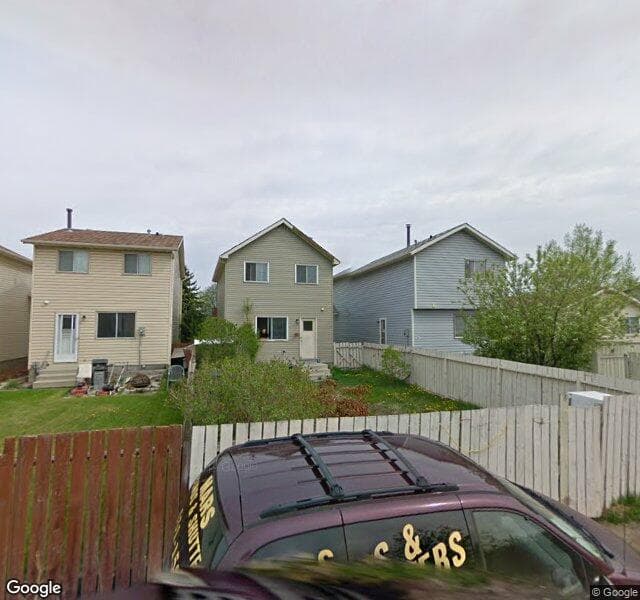 Street view of 23 Castlebrook Way NE, Calgary