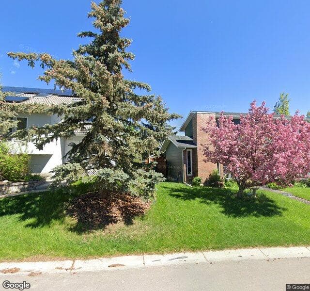 Street view of 36 Woodbrook Road SW, Calgary