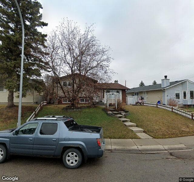 Street view of 67 Alderwood Close SE, Calgary