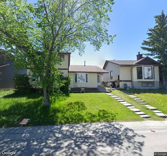 Street view of 23 Templeby Way NE, Calgary