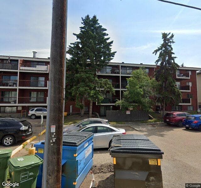 Street view of 102-12928 64 Street NW, Edmonton