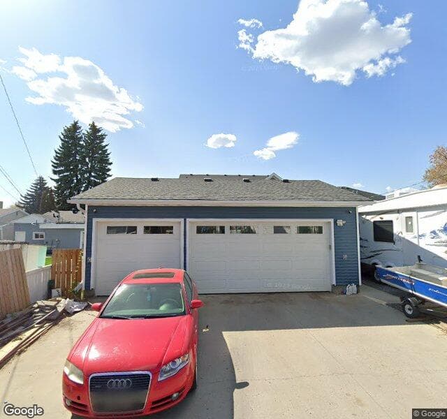 Street view of 8739 151 Street NW, Edmonton