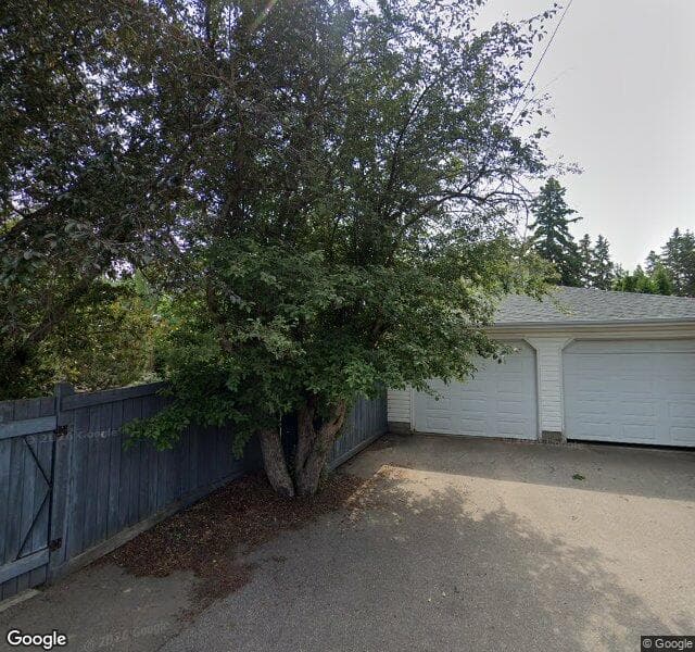 Street view of 9106 120 Street NW, Edmonton