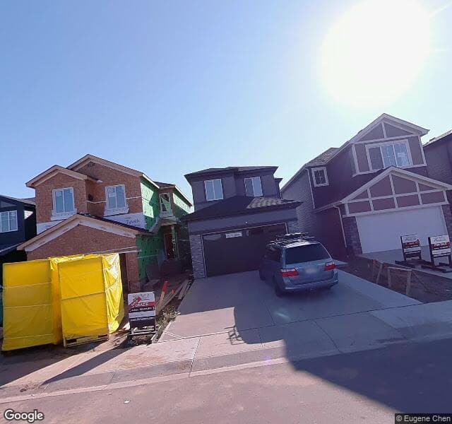 Street view of 22135 80 Avenue NW, Edmonton