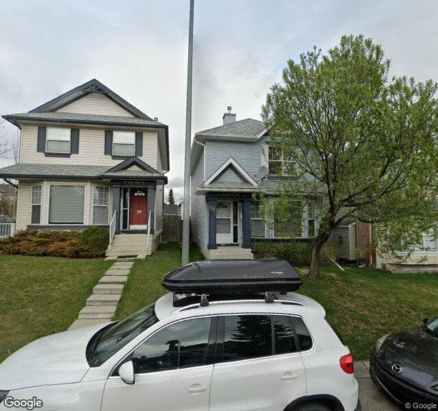 Street view of 55 Hidden Ranch Road NW, Calgary