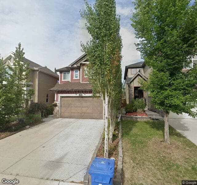 Street view of 91 Aspen Hills Way SW, Calgary