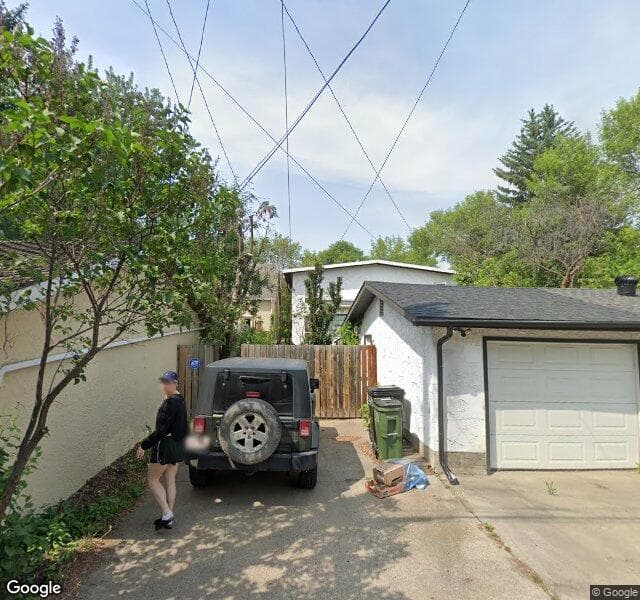 Street view of 10617 126 Street NW, Edmonton