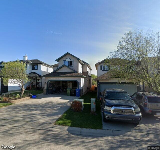 Street view of 220 Hidden Valley Manor NW, Calgary