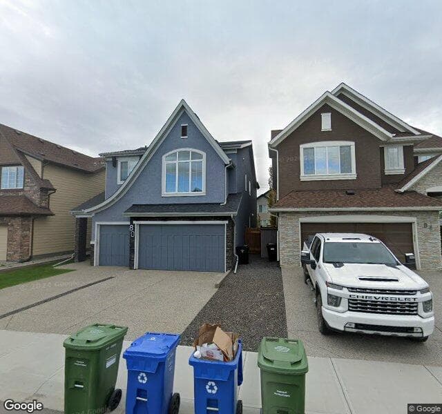 Street view of 80 Legacy Mount SE, Calgary