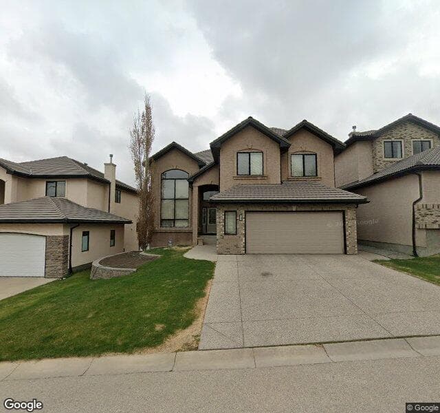 Street view of 52 Hamptons Close NW, Calgary