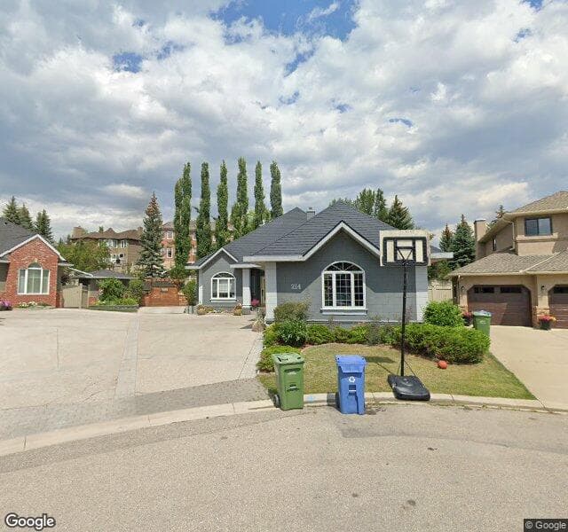 Street view of 214 Signal Hill Point SW, Calgary