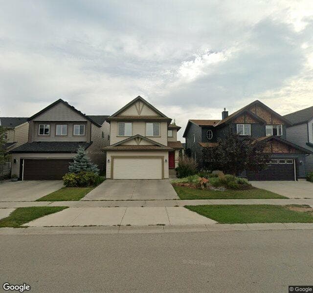 Street view of 22 Copperstone Road SE, Calgary
