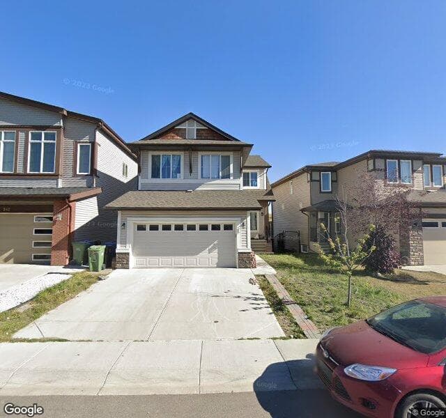 Street view of 245 Walden Square SE, Calgary