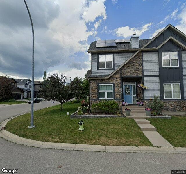 Street view of 252 Silverado Plains Close SW, Calgary