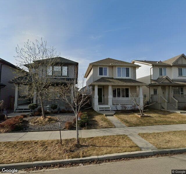 Street view of 21319 95 Avenue NW, Edmonton