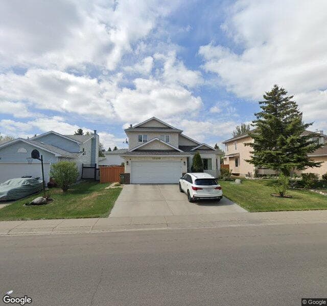 Street view of 15508 132 Street NW, Edmonton