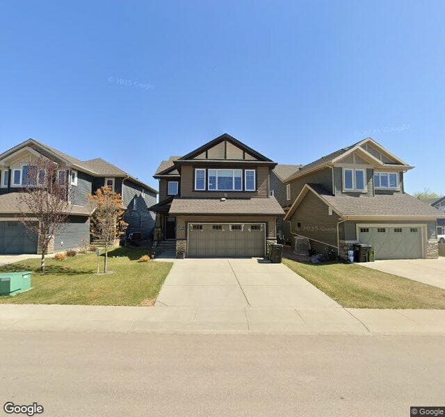 Street view of 5954 Edmonds Crescent NW, Edmonton