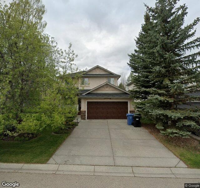 Street view of 14231 Evergreen View SW, Calgary