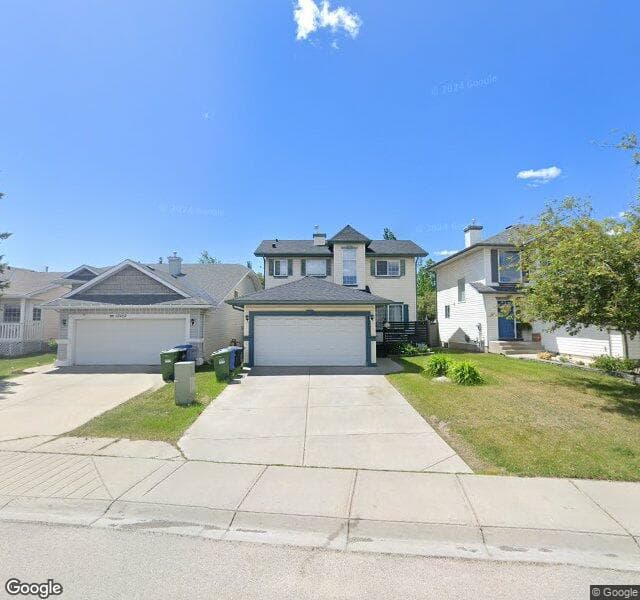 Street view of 10433 Hidden Valley Drive NW, Calgary