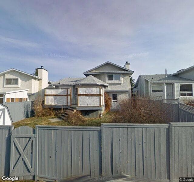 Street view of 136 Scenic Glen Crescent NW, Calgary