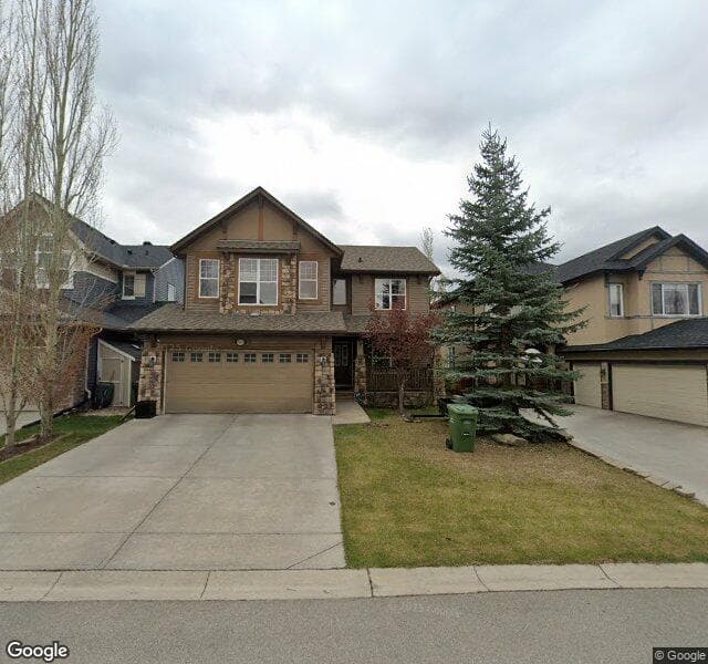Street view of 360 Evergreen Circle SW, Calgary