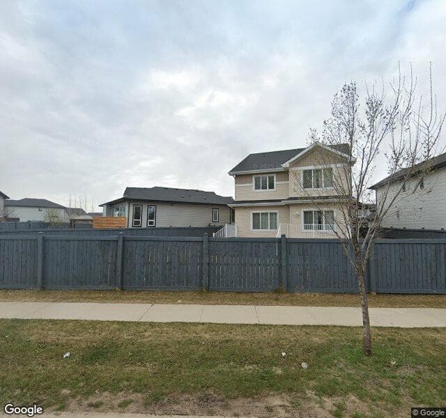 Street view of 8218 Gourlay Close NW, Edmonton