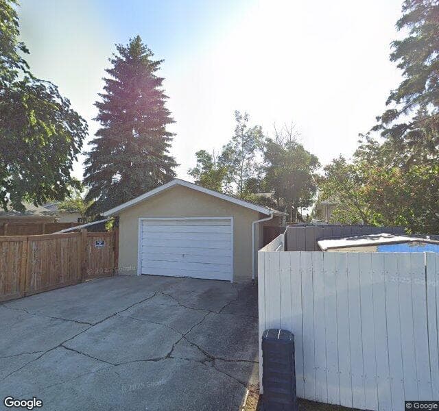 Street view of 9560 169 Street NW, Edmonton