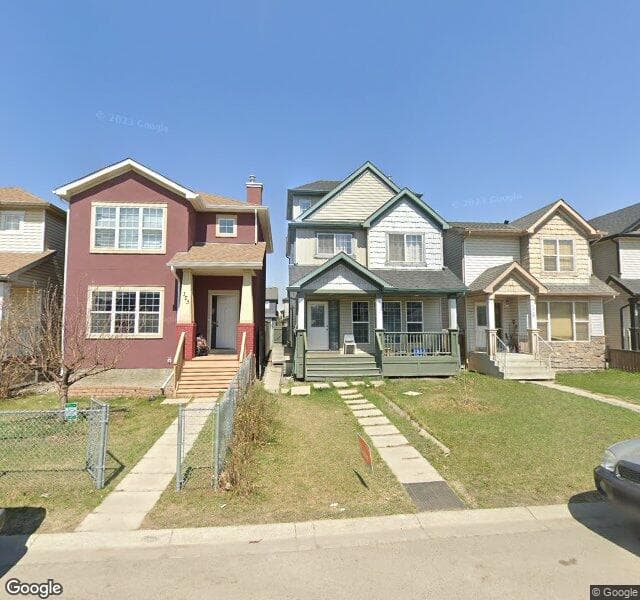 Street view of 175 Saddlecrest Close NE, Calgary