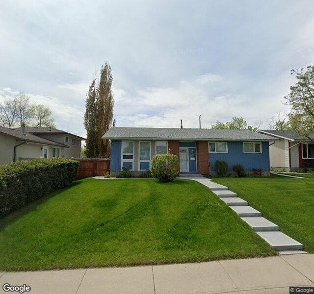 Street view of 8423 Addison Drive SE, Calgary