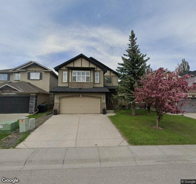 Street view of 345 Chapalina Terrace SE, Calgary