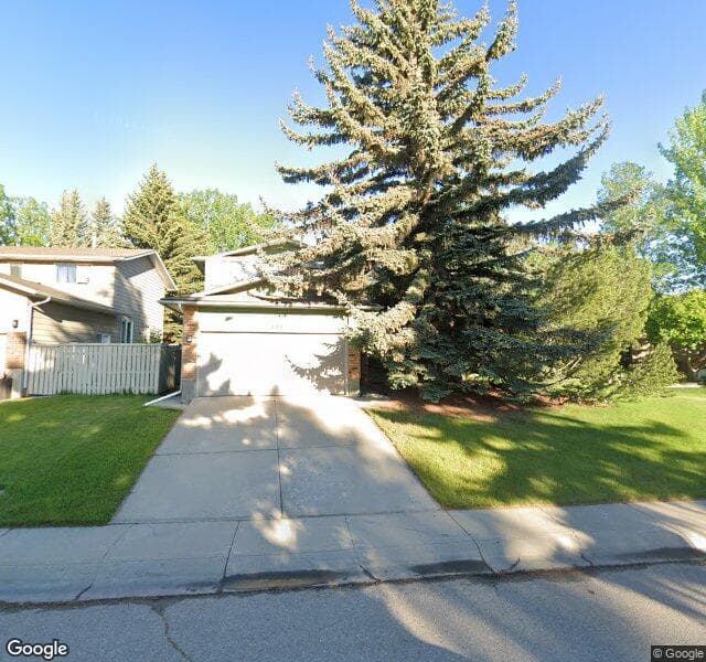 Street view of 143 Oakside Road SW, Calgary