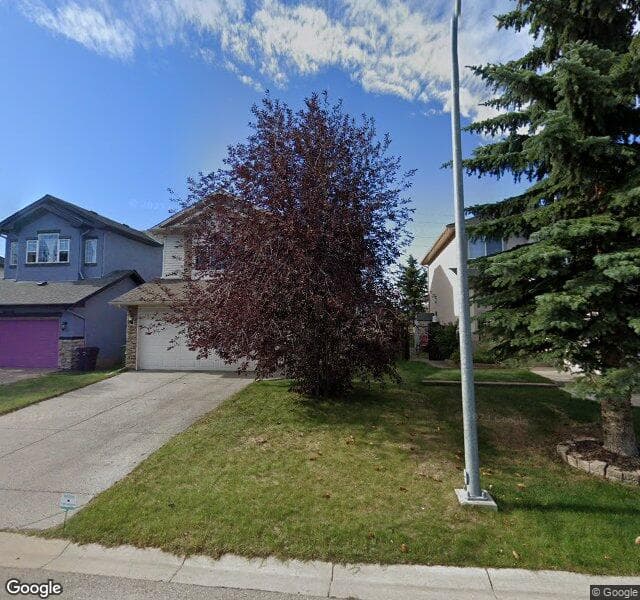 Street view of 141 Wentworth Place SW, Calgary