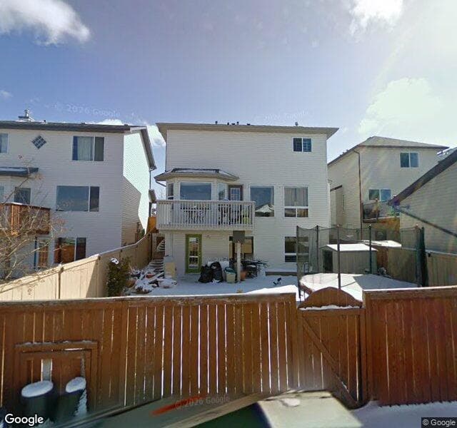 Street view of 185 Hidden Ranch Hill NW, Calgary