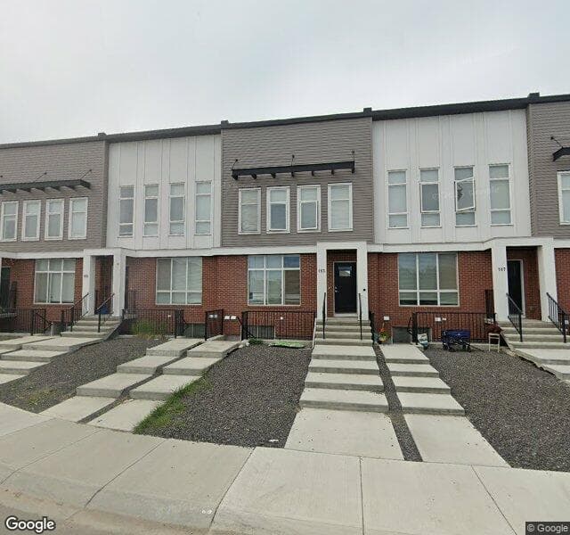 Street view of 163 Walcrest Way SE, Calgary