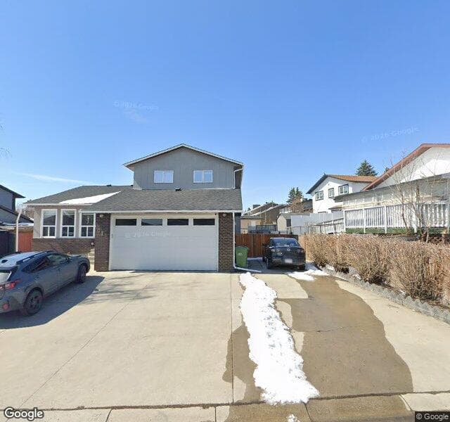 Street view of 91 Castlefall Road NE, Calgary