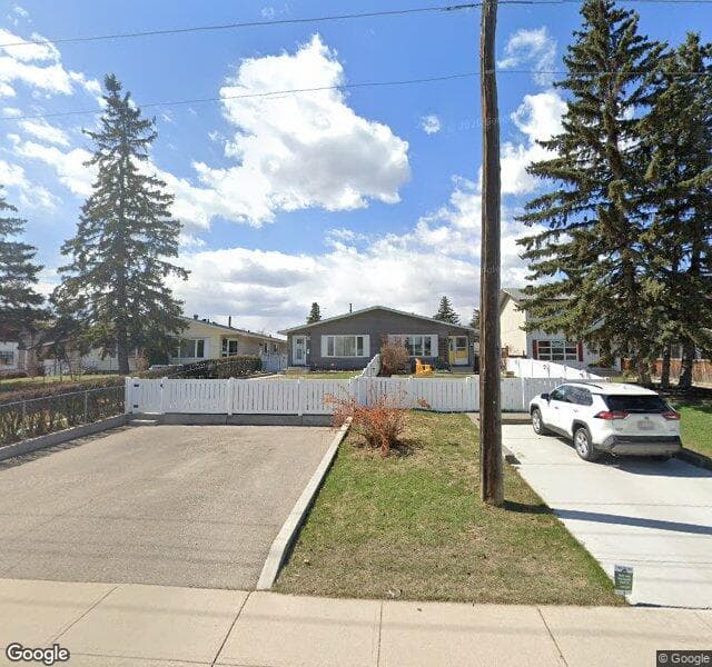 Street view of 8831 6 Street SE, Calgary