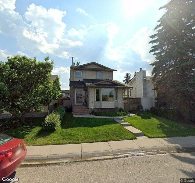 Street view of 180 Riverbirch Road SE, Calgary