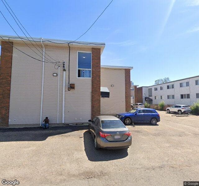 Street view of 21-10654 114 Street NW, Edmonton