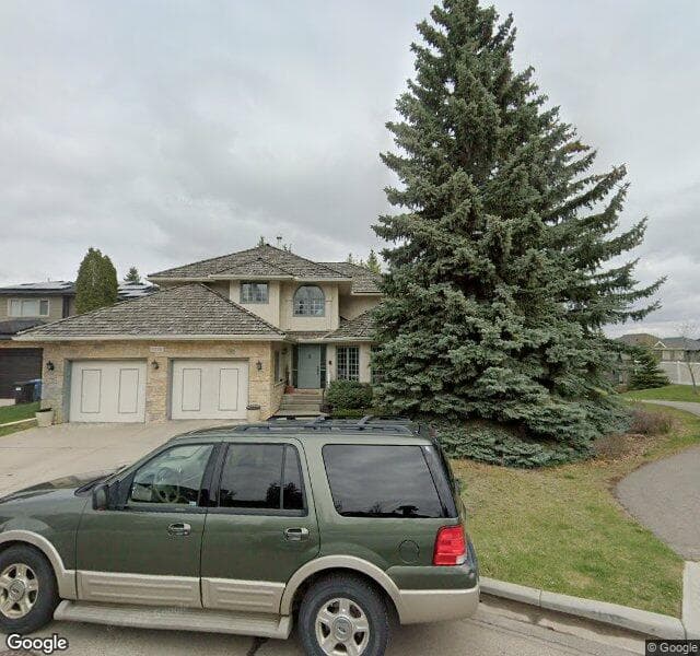 Street view of 1320 Shawnee Road SW, Calgary