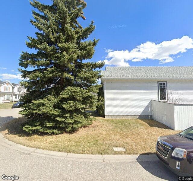 Street view of 303 Mount Lorette Place SE, Calgary
