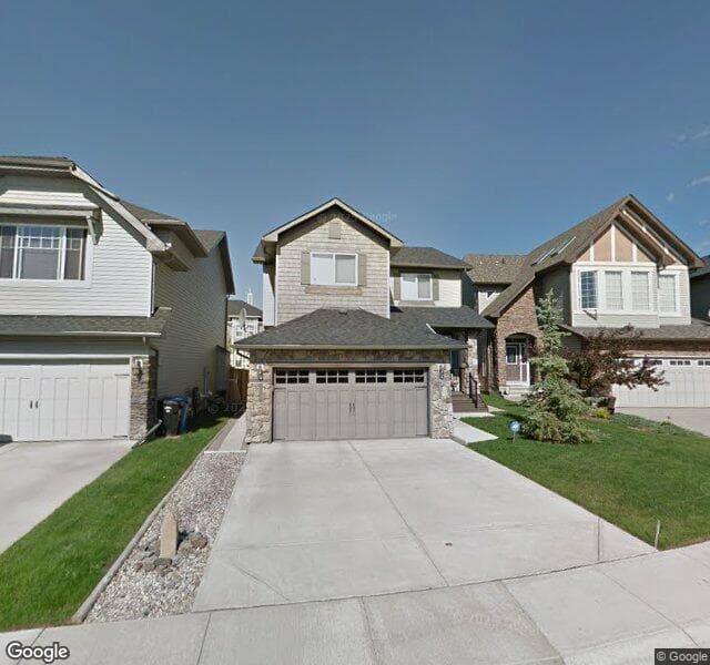 Street view of 109 Silverado Creek Crescent SW, Calgary