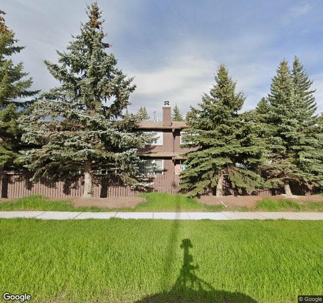 Street view of 14-2323 Oakmoor Drive SW, Calgary
