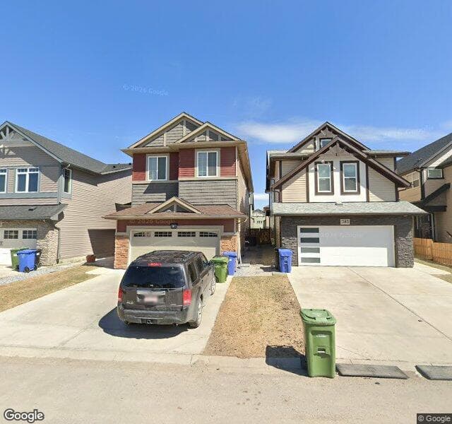 Street view of 387 Skyview Shores Manor NE, Calgary