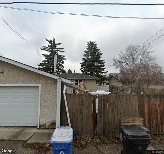Street view of 9111 Academy Drive SE, Calgary
