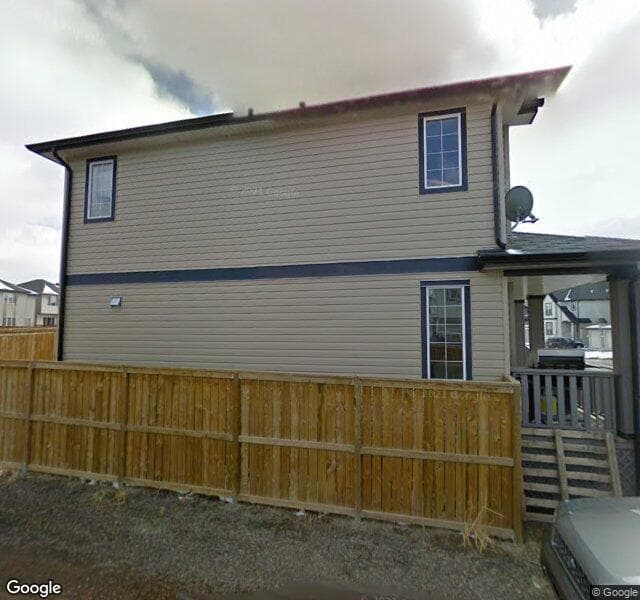 Street view of 52 Evansmeade Common NW, Calgary