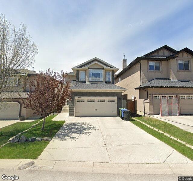 Street view of 125 Tuscany Reserve Rise NW, Calgary