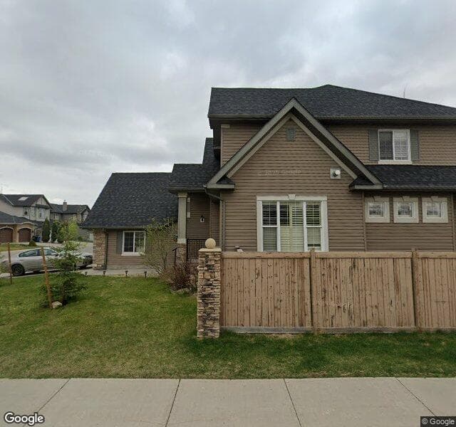 Street view of 107 Evergreen Circle SW, Calgary