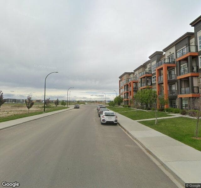 Street view of 210-60 Water Cove SE, Calgary